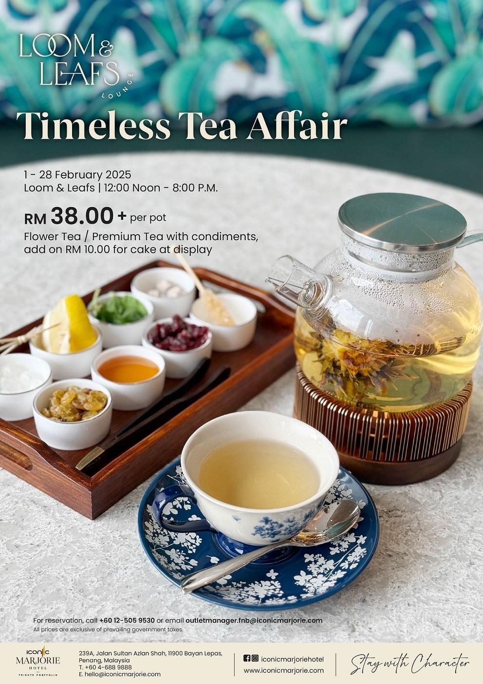 Timeless Tea Afair by Iconic Marjorie Hotel, Penang, a Tribute Portfolio Hotel