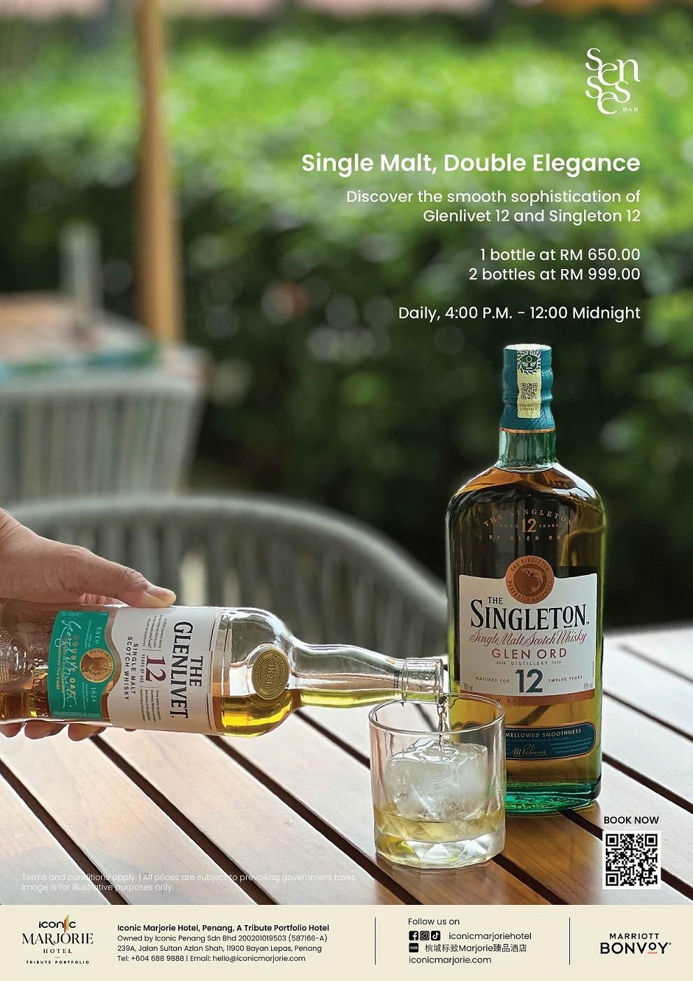 Single Malt, Double Elegance by Iconic Marjorie Hotel, Penang, a Tribute Portfolio Hotel