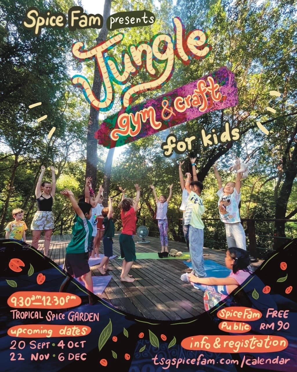 Jungle Gym and Craft for Kids by Tropical Spice Garden