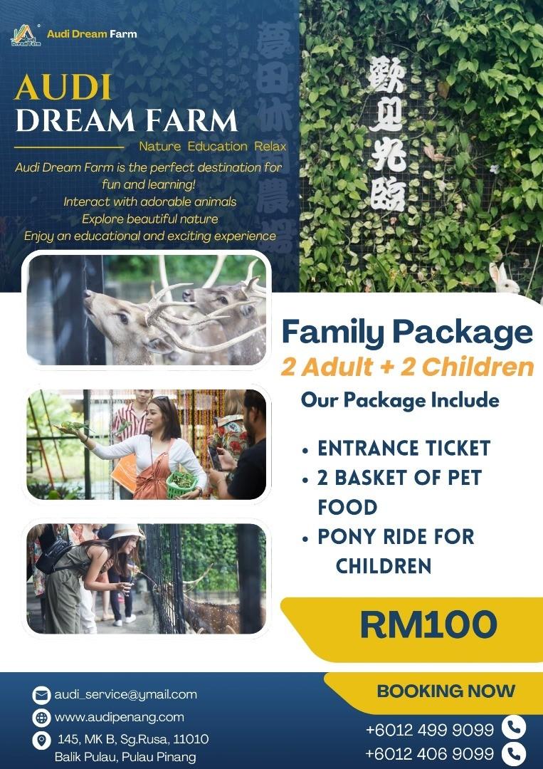 Audi Dream Farm Family Package