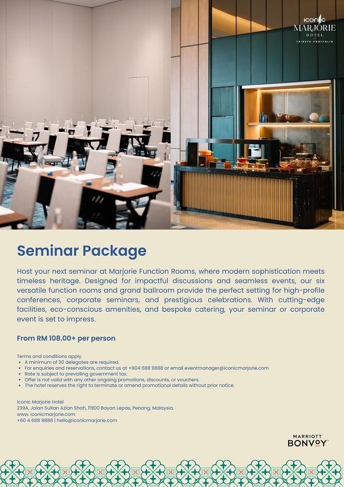 Seminar Package by Iconic Marjorie Hotel, a Tribute Portfolio Hotel