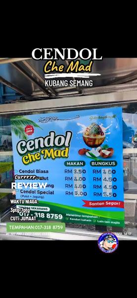 Cendol CHE MAD Kubang Semang 3