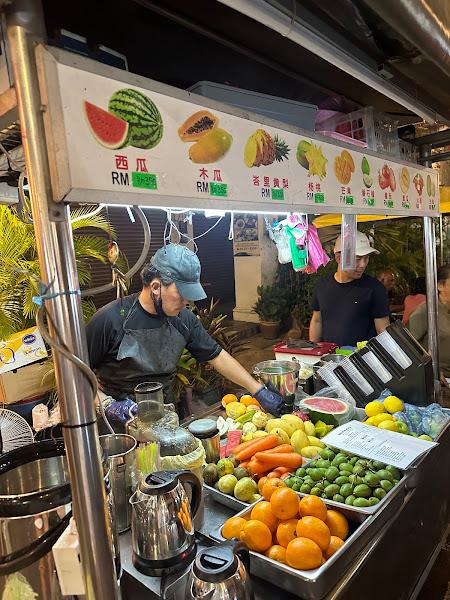 Woody fruit juice stall 1