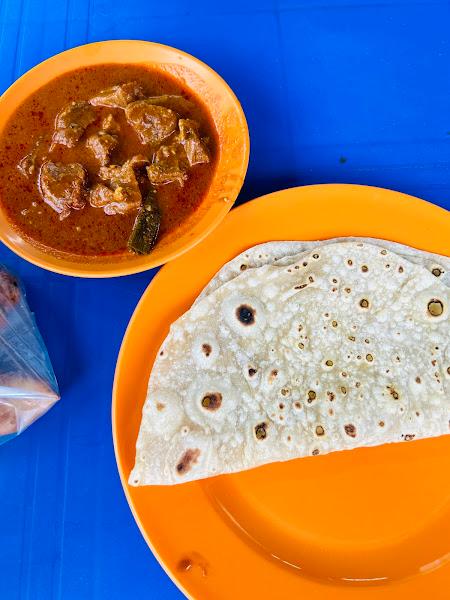 Lebuh Queen street food - Roti Chapati