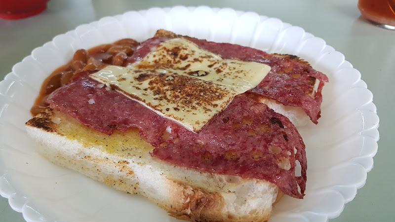 Roti Benggali Bakar & Telur 1/2 Masak 1
